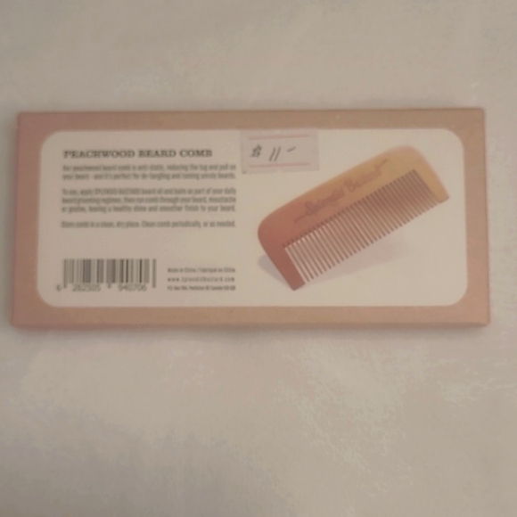 Beard Comb & Beard Shampoo Bar - Picture 4 of 4